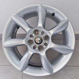 1 cerchio lega alfa romeo mito r15 ls633
