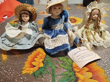 bambole in porcellana