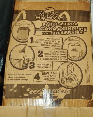kit per fare la birra artigianale a casa 32 lt