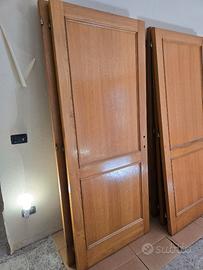 Porte interne in legno massello