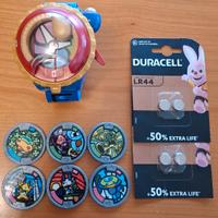Orologio Yo-kai con medaglie