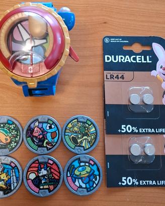 Orologio Yo-kai con medaglie