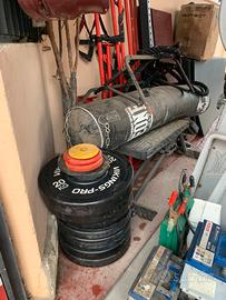 Attrezzi per pesi e box