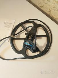 X metal detector Piastra da 9" DD Detech Utimate. 