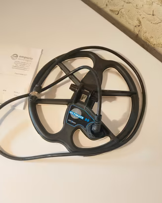 X metal detector Piastra Detech DD Ultimate. 