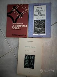 Dickens, Poe, Fitzgerald libri in inglese