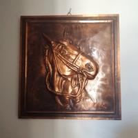 quadro a sbalzo in rame