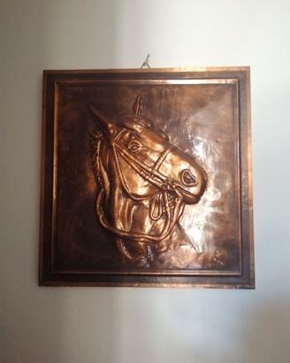 quadro a sbalzo in rame