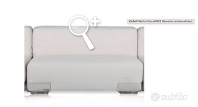 KARTELL ELEMENTO CENTRALE DIVANO