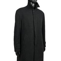 Dolce Gabbana Cappotto Lana Grigio Uomo Taglia L