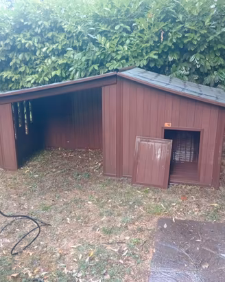 Cuccia da giardino esterna per cane
