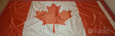 bandiera canadese ca90x180 tessuto sintetico nuova