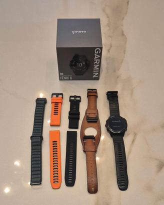 Garmin Fenix 6 pro 47 mm con 4 cinturini