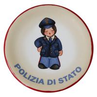 Piatto Thun Polizia di Stato