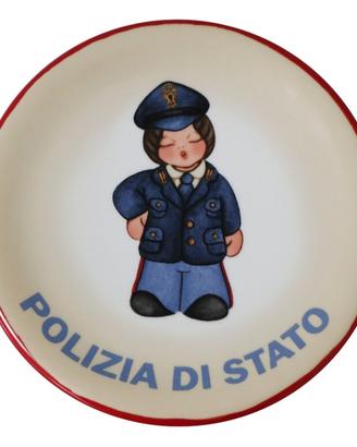 Piatto Thun Polizia di Stato