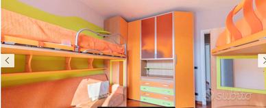 cameretta 3 posti letto Moretti compact