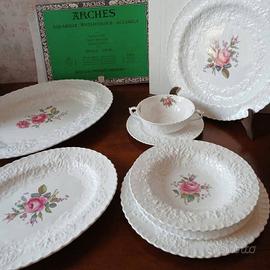 Servizio Spode's Bridal Rose  La rosa della Sposa"