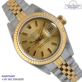 Rolex Datejust 69173 Ladies 26MM champagne 1985