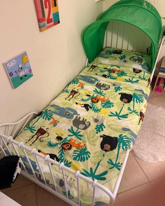 Lettino allungabile Ikea per bambini e bambine