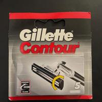 Gillette countur 5 ricariche x 5 confezioni.