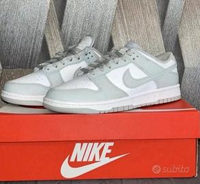Nike Dunk Low Grigio e Bianco 38.5 Nuove