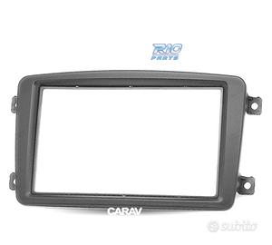 CORNICE NERA RADIO 2-DIN MERCEDES CLASSE-C W203 CL