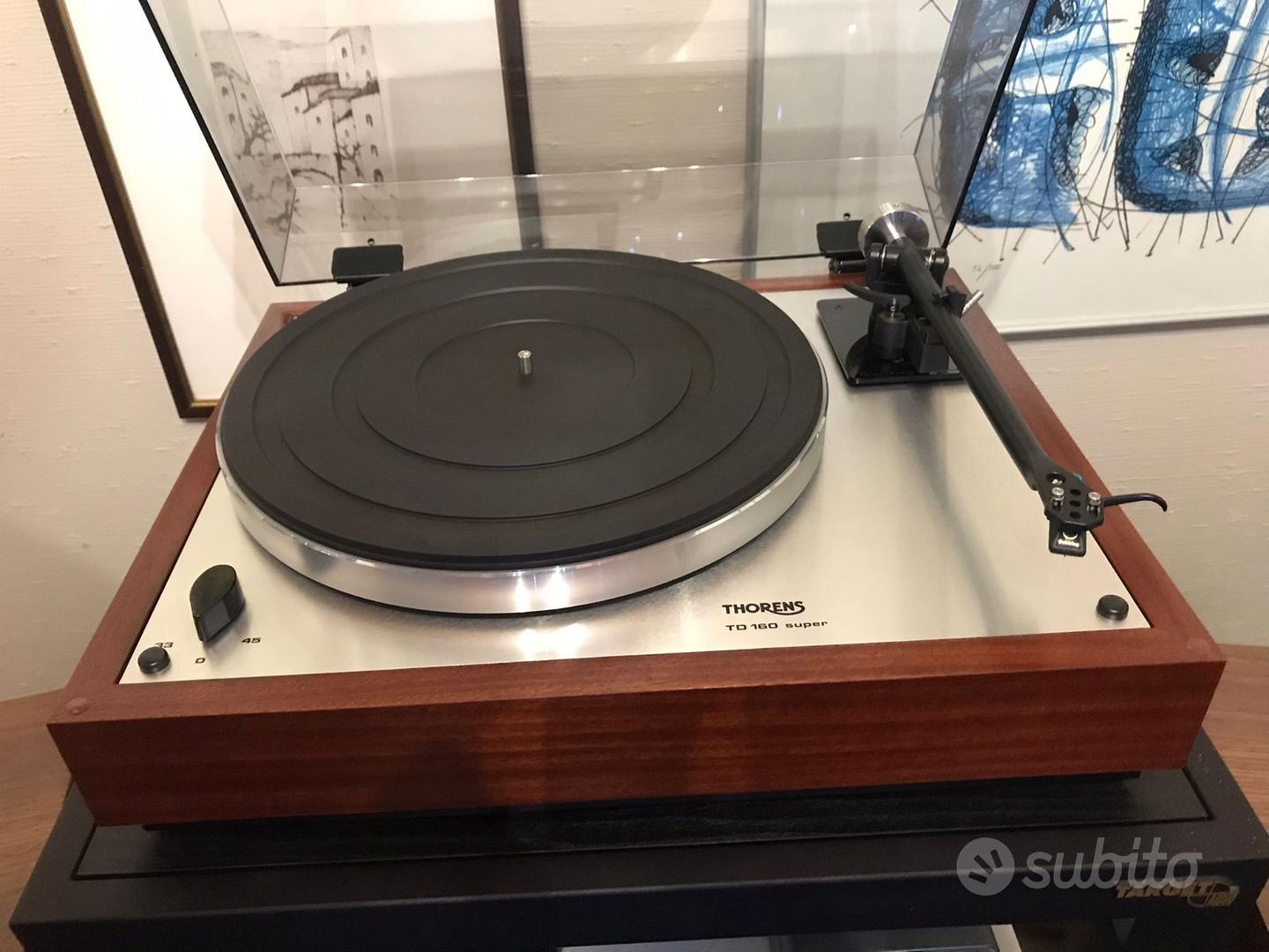 Targhetta Identificativa In Metallo Personalizzata Per Giradischi Thorens TD165