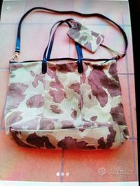 Borsa camouflage made in Italy 