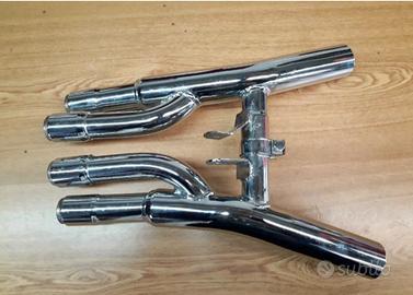 Collettore scarico motociclo 4 cilindri moto