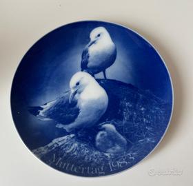 Piatto da appendere porcellana blu Tirschenreuth