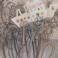 Enrico Benaglia olio su tela 