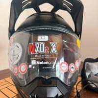 Casco NOLAN N70~2 X Classic N-com NUOVO