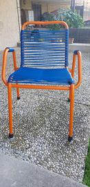 sedia in acciaio bimbi