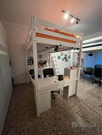 Soppalco Ikea bianco