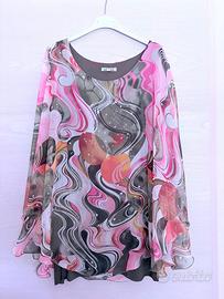 Casacca donna Made in Italy con canotta interna