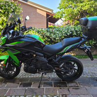 Kawasaki Versys 650 colore verde, luglio 2022