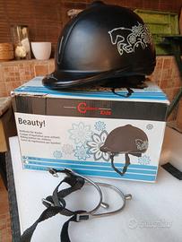 Cap da equitazione Cavalliero Kids "Beauty!"