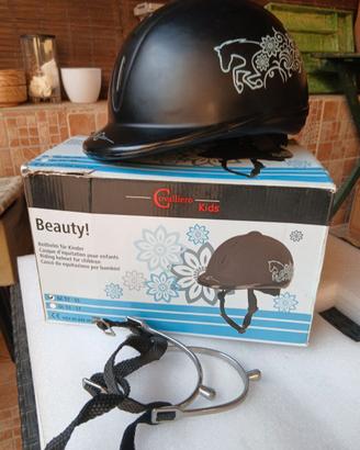 Cap da equitazione Cavalliero Kids "Beauty!"