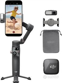 DJI Osmo mobile P7 + DJI trasmettitore mic mini