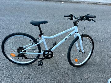 Bici Decathlon B’ Twin Riverside 24’m Bianca