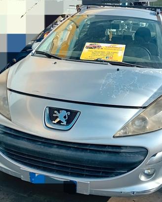 RICAMBI PEUGEOT 207 SW ANNO 2009 CC 1.4 B/GPL