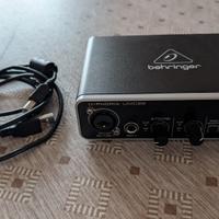 SCHEDA AUDIO BEHRINGER U-PHORIA UMC22