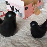 🐦 Coppia di uccellini decorativi in ceramica