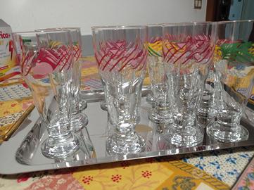 bicchieri da  aperitivo mod.Alequin