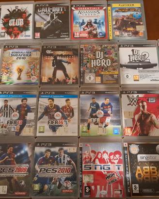 22 Giochi PS3 - Contattatemi per info sul prezzo