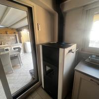 Termostufa a Pellet  24kw idro