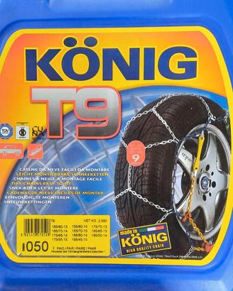 Catene da neve König T9 misura 050