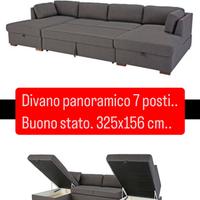 Divano Panoramico 7 posti buono stato