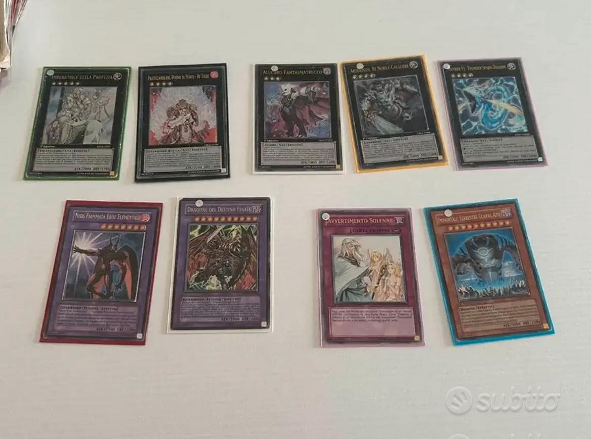 Lorto Carte Yu Gi Oh! Ultimate rare Collezionismo In