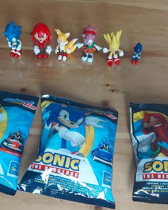 Lotto macchinine e personaggi Sonic